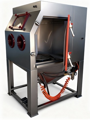 干式喷砂机箱体结构