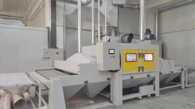 镍网专用自动喷砂机